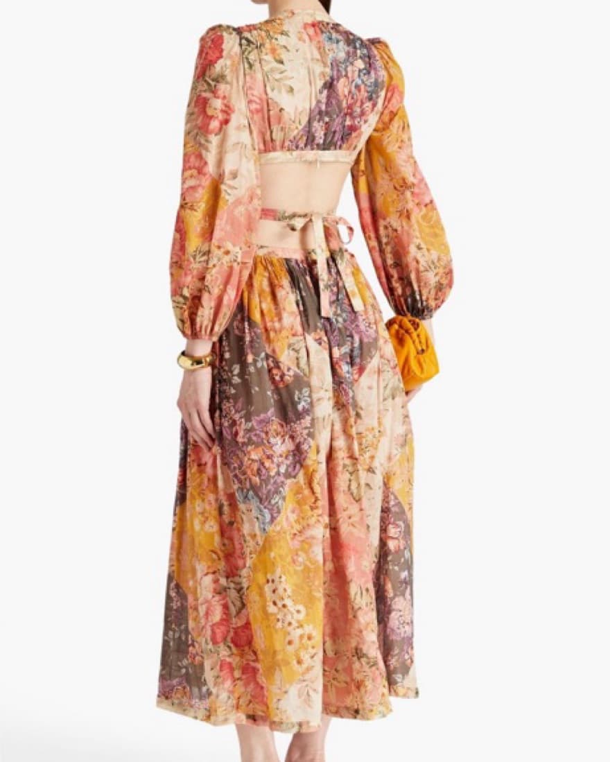 Zimmermann Pattie Bow Floral Maxi - Image 3
