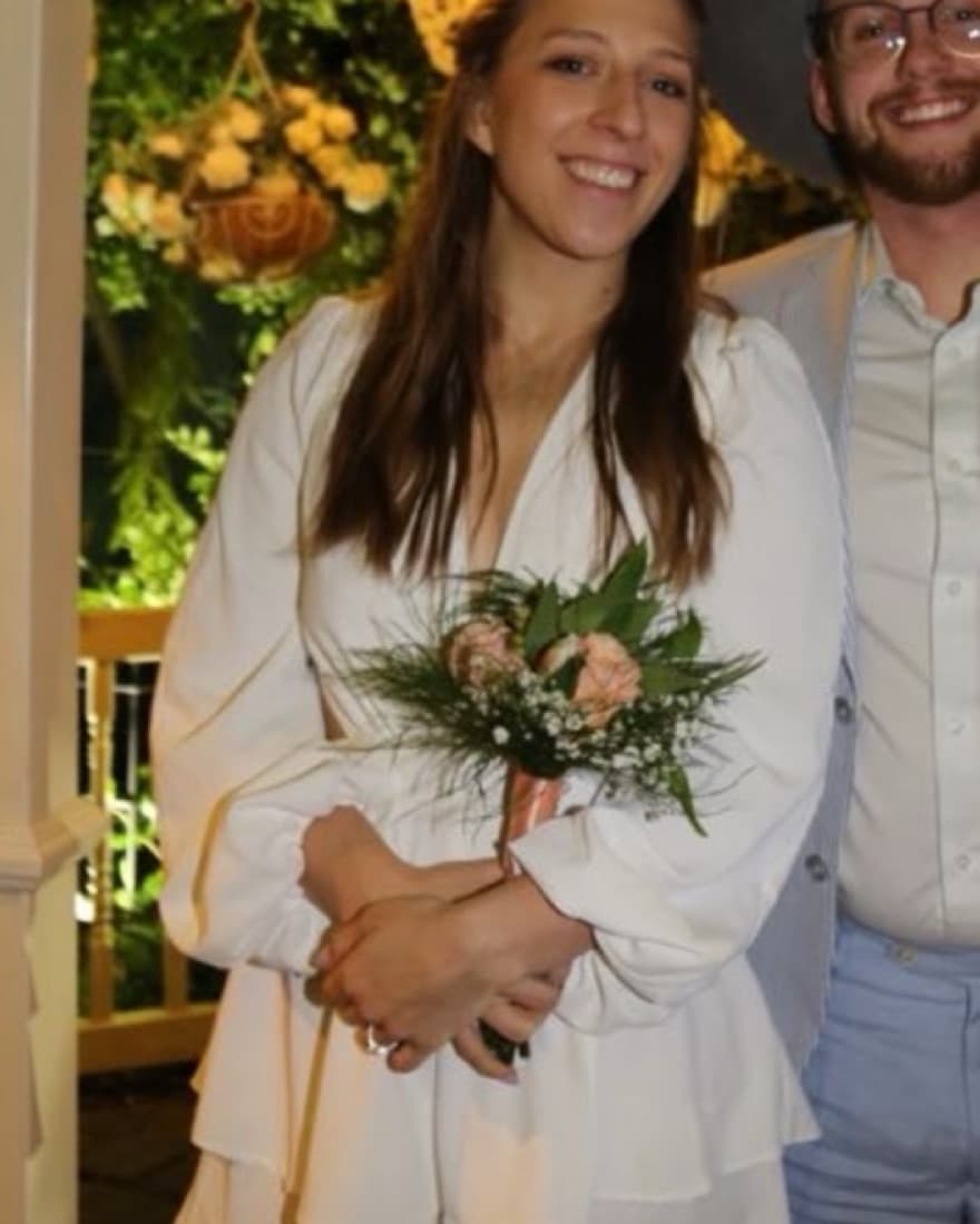 Altar’d State White Romper - Image 1