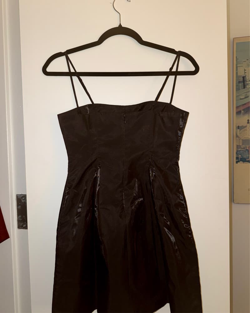Black Super Mini Dress  - Image 3
