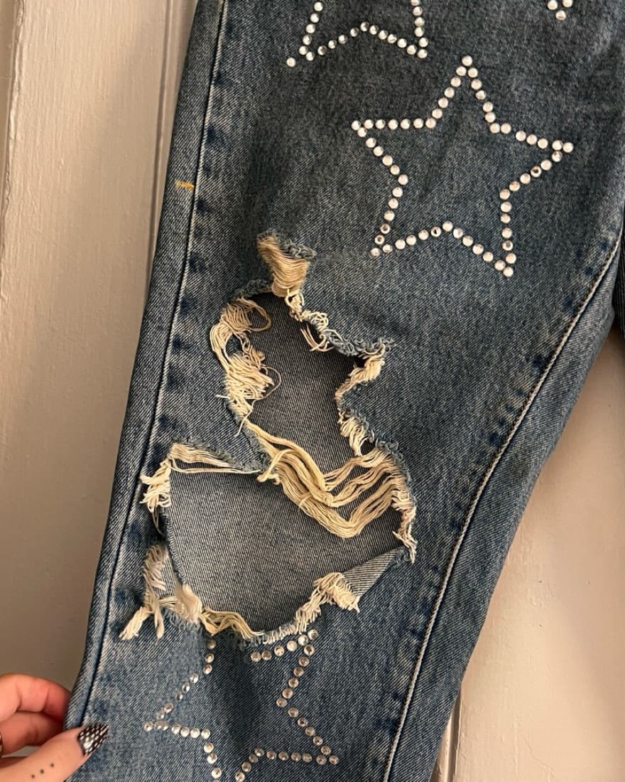 LF Studded Jeans - Image 3