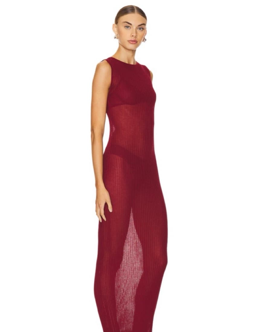 Clarice Sheer Maxi Dress - Image 1