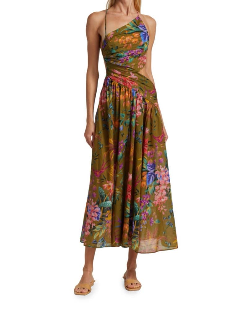 Zimmermann Tropicana Asymmetric Dress 2 - Image 1