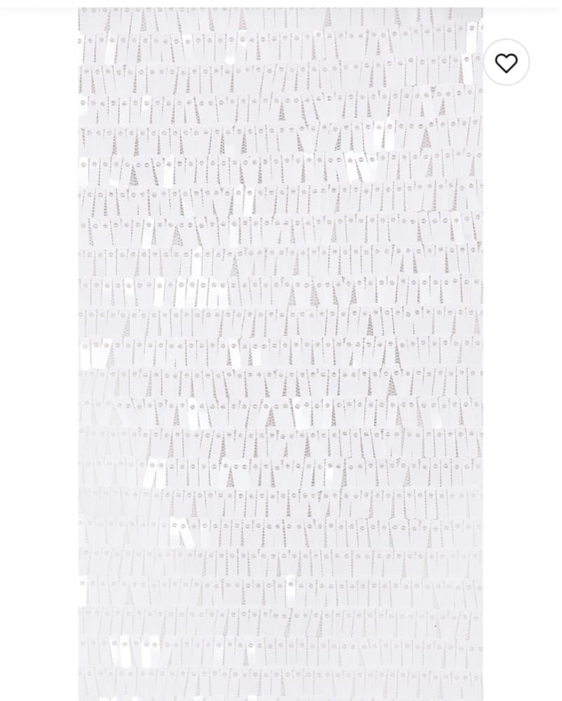 White Sequin Dress - Image 3