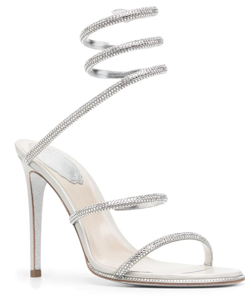 Rene Caovilla Embellished Wrap Heel - Image 2