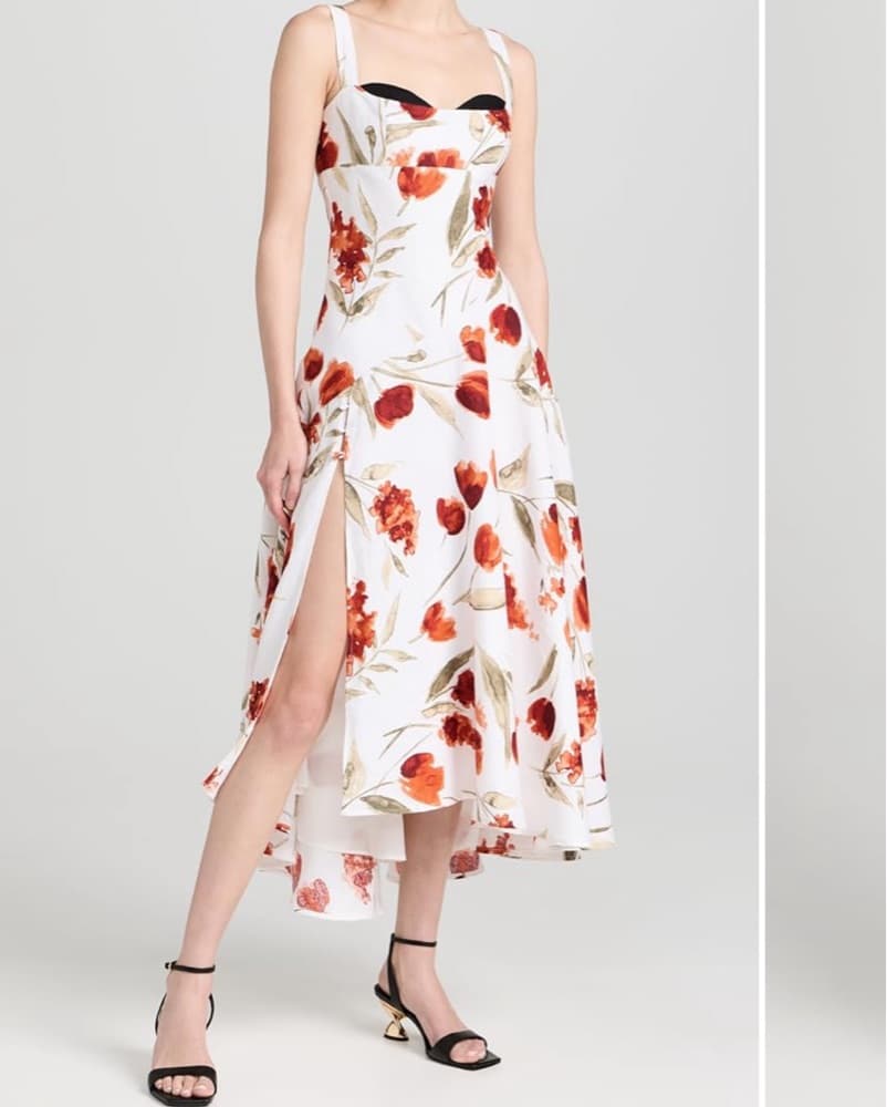 Reformation Bekki Linen Dress - Image 1
