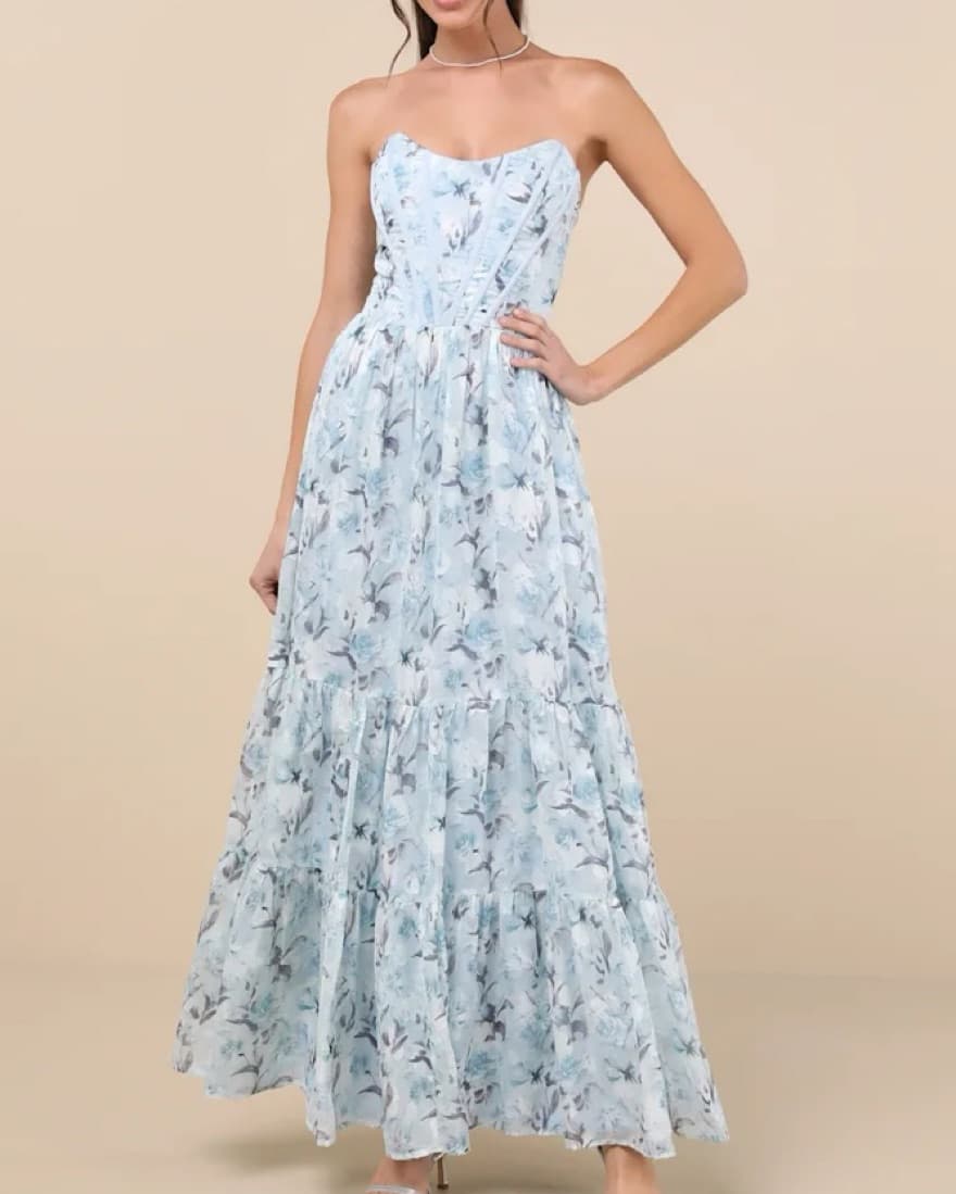 Lulus Special Moment Maxi Dress - Image 1