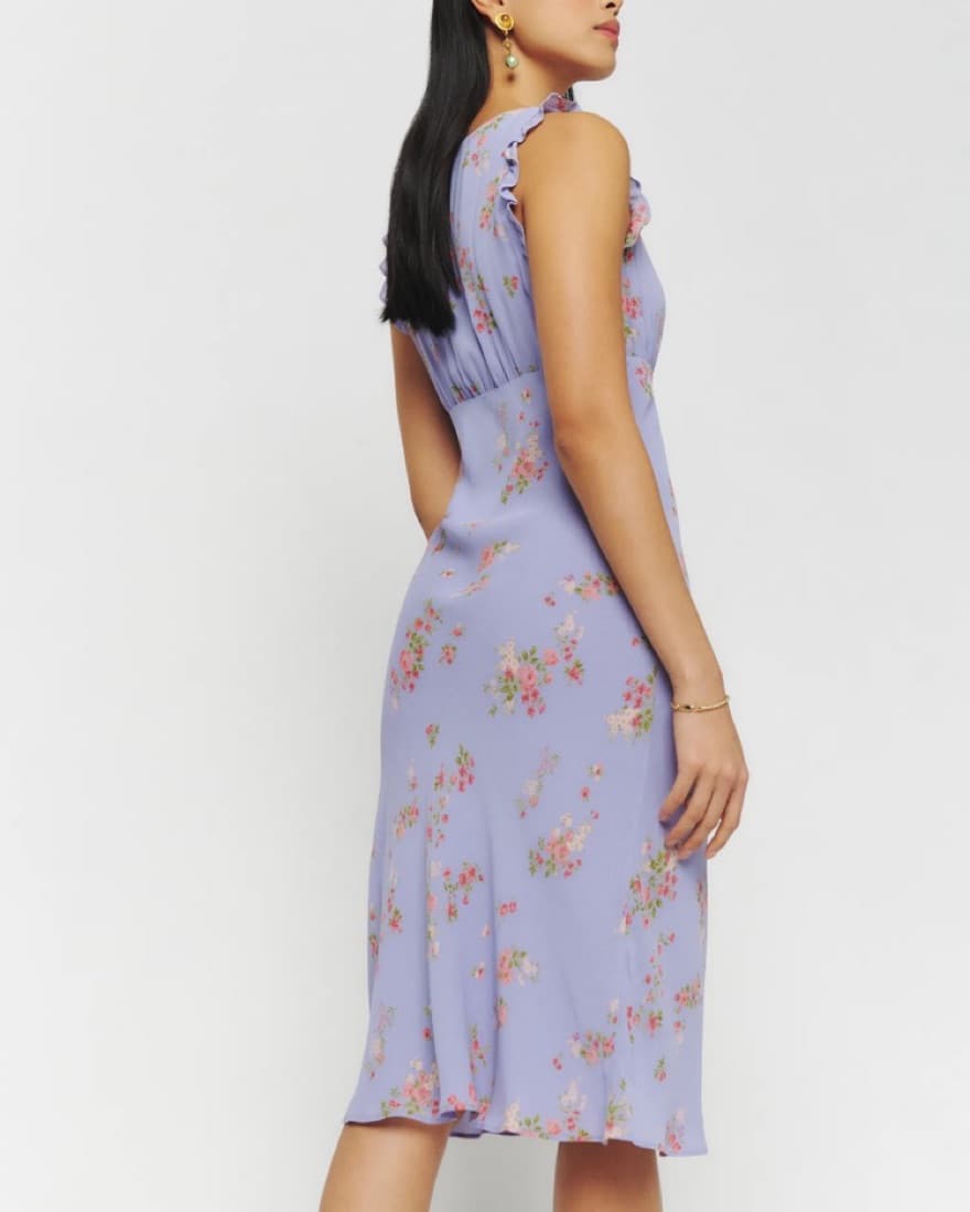Reformation Midi Purple Dress - Image 2