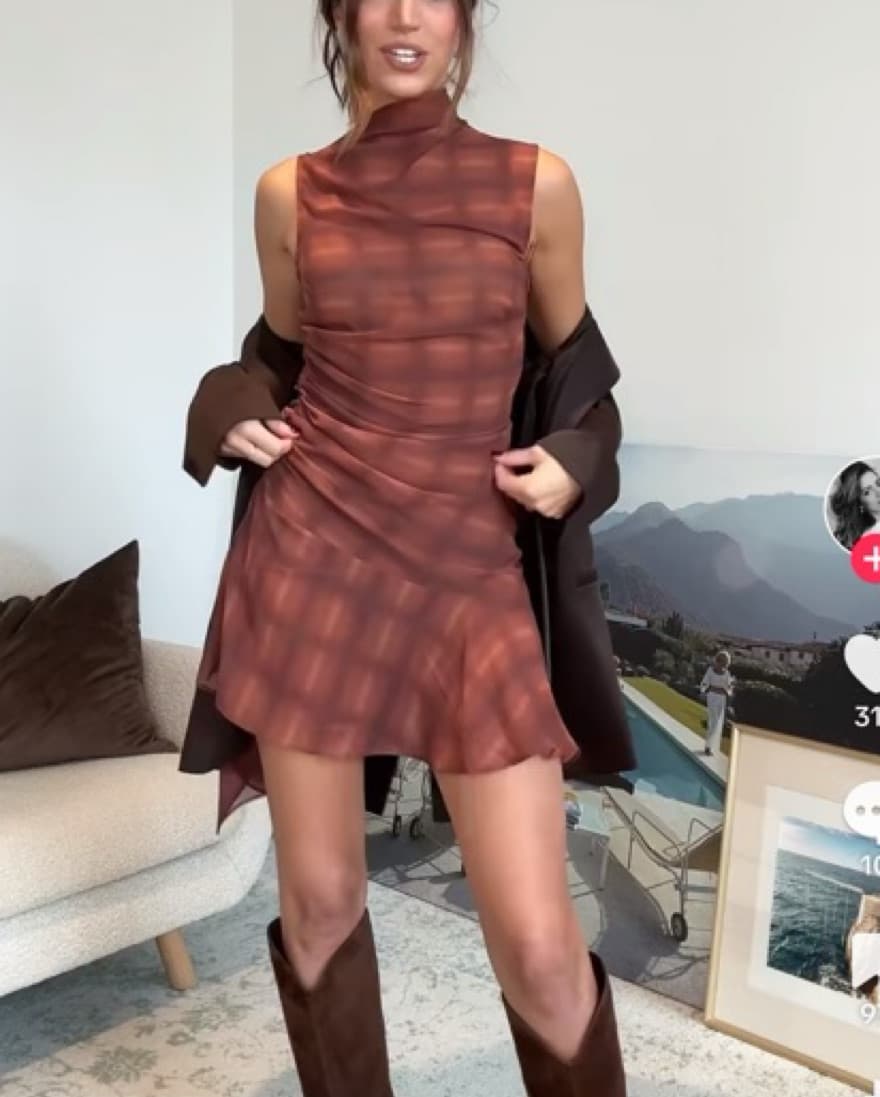 H:ours Amari Mini Dress - Image 1