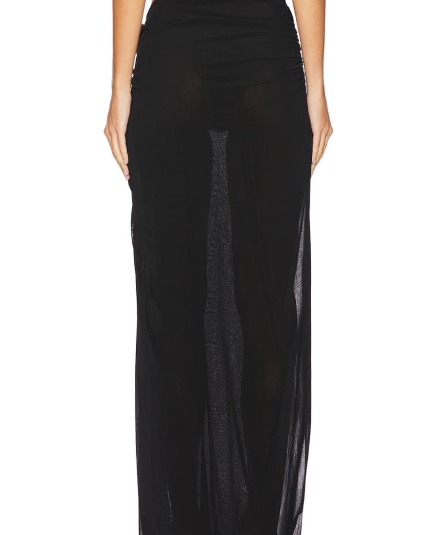 Revolve Black Maxi Skirt - Image 3