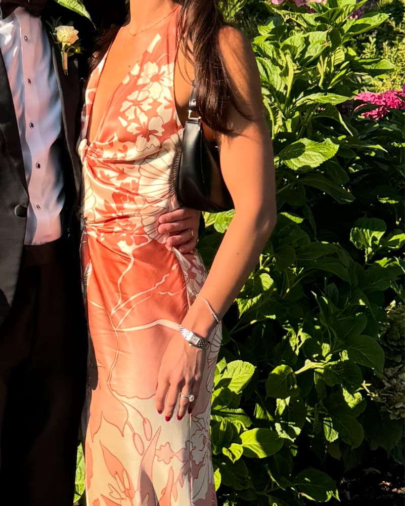 SIR. Como Twist Dress - Paradiso Print - Image 1