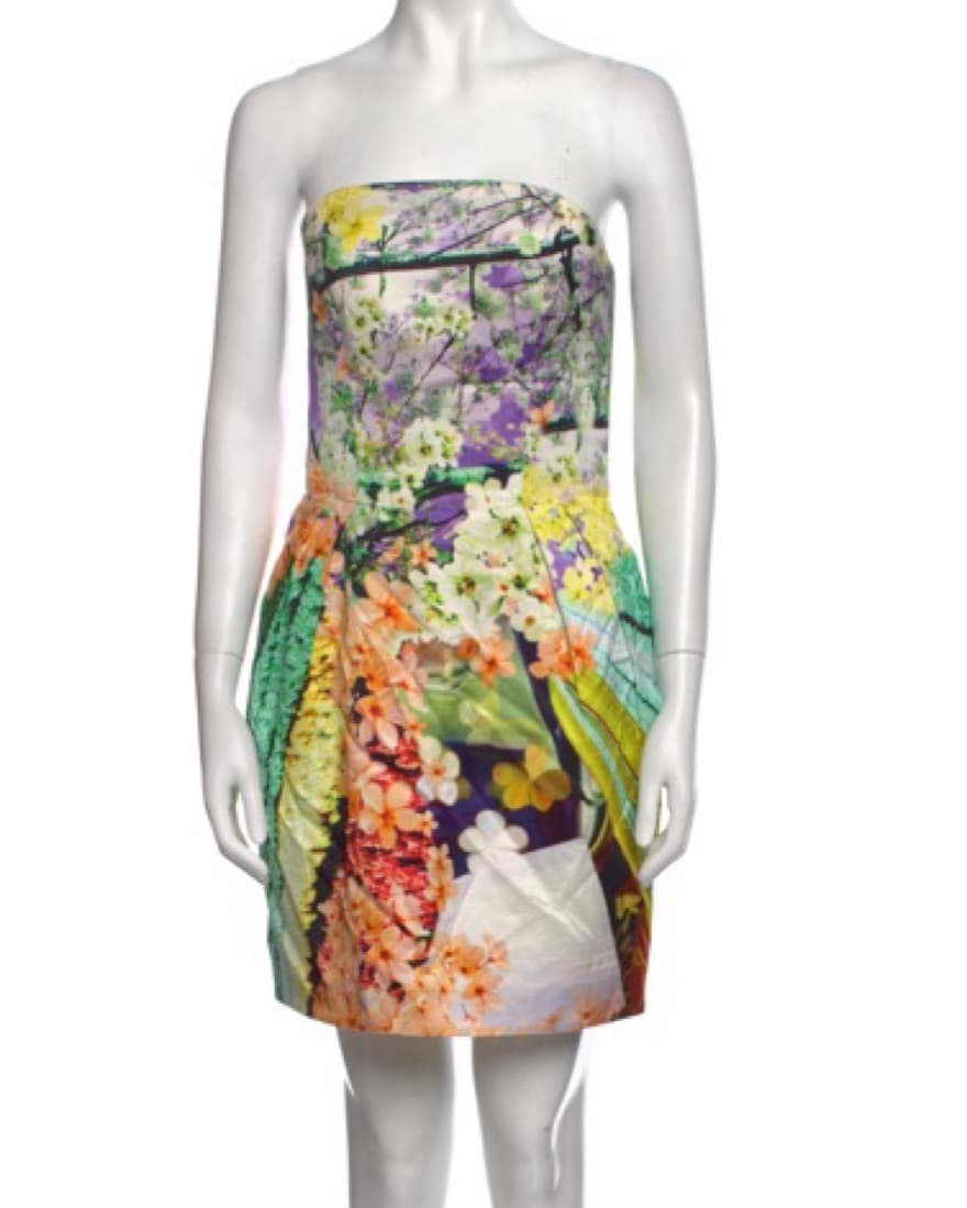 Printed Floral Dress  - Image 4