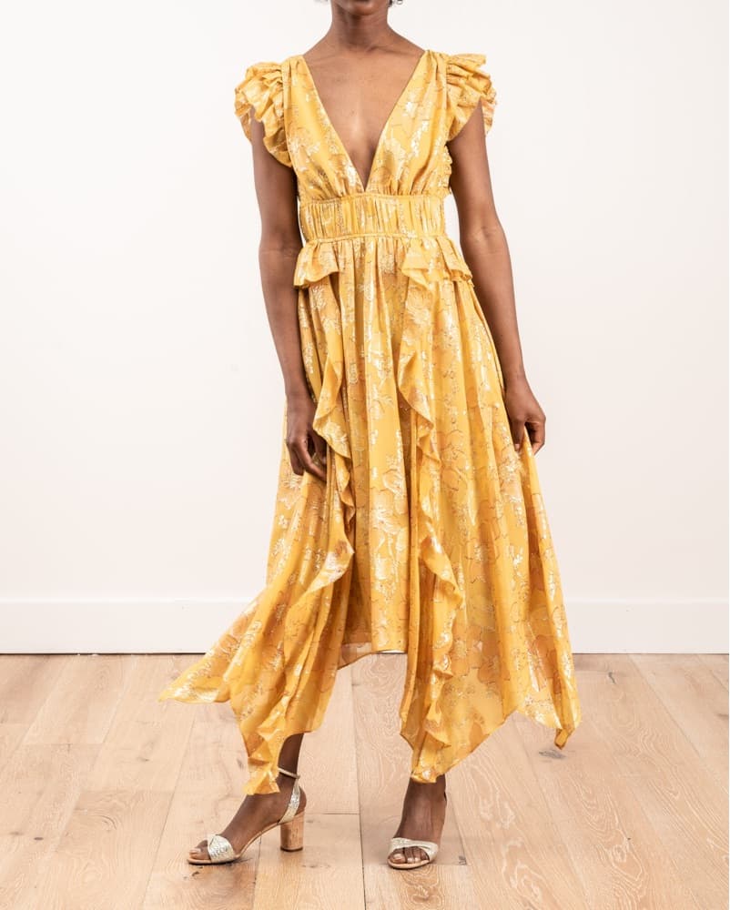 Ulla Johnson Nerissa Dress in Citrine - Image 2