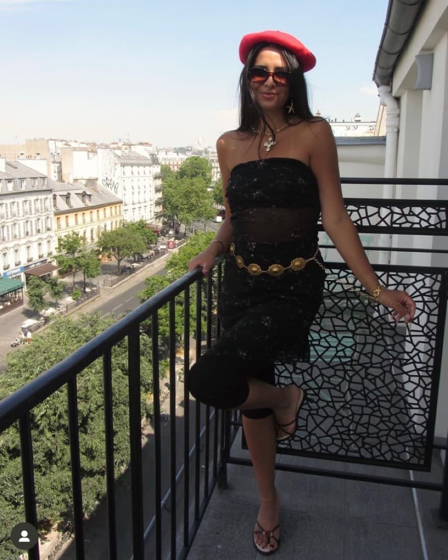 Yilou Embroidered Assymetric Dress - Image 3