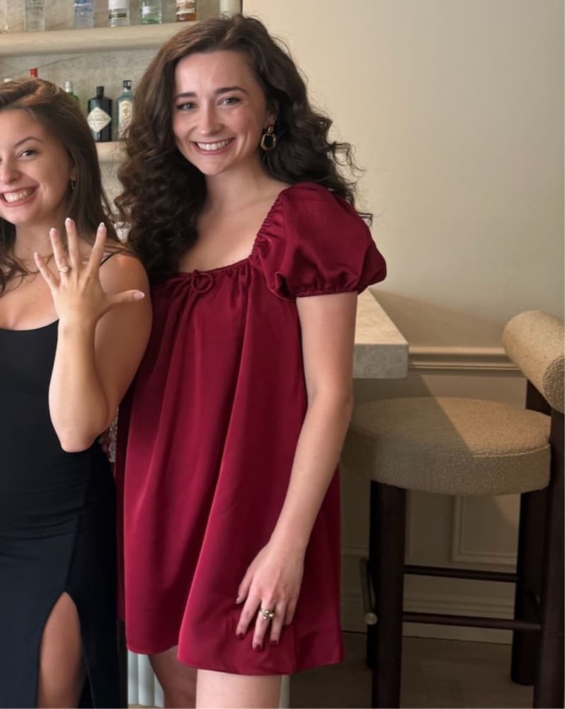 Red Baby Doll Dress - Image 2