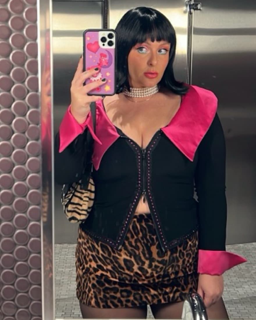 Fierce Leopard & Vintage Jacket Set - Image 1