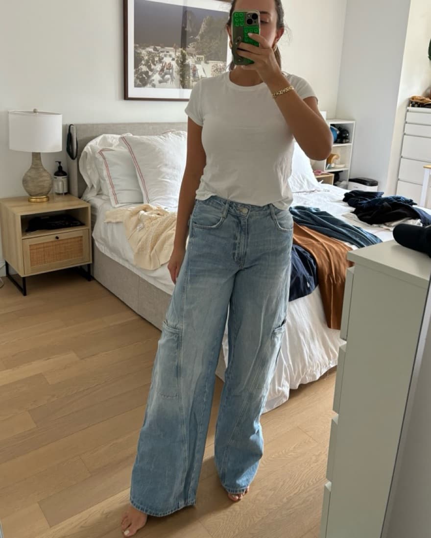 Wide Leg Jeans - Image 1
