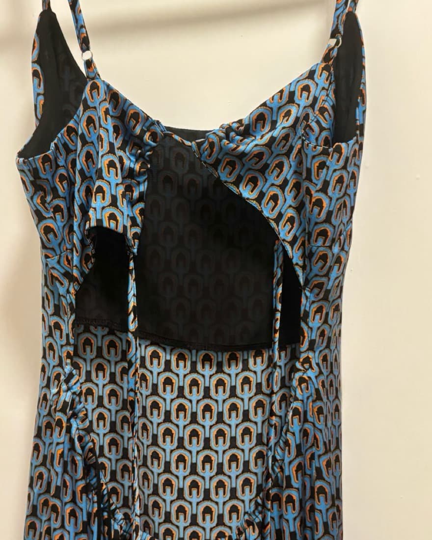 Vibrant Patterned Midi Dress - Image 3