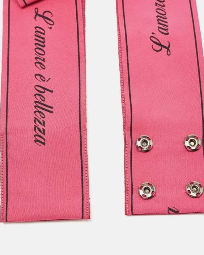Dolce & Gabbana L' amore Ribbon Belt - Image 2
