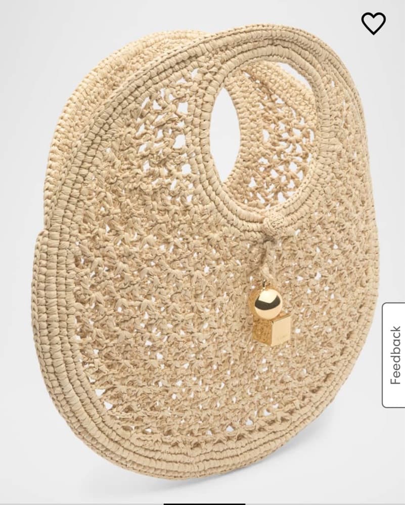 Jacquemus Raffia Shoulder Bag - Image 3