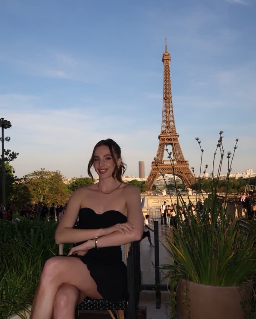 Black Strapless Dropwaist Bubble Dress - Image 4