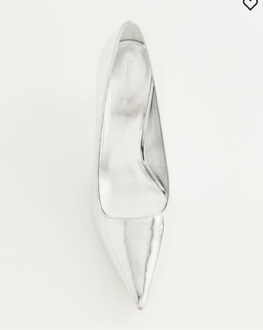 Reformation Silver Milano Pump - Image 3