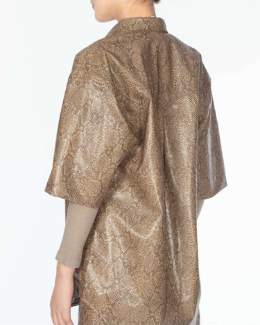 NANUSHKA Oversized Snake Shirt  - Image 3