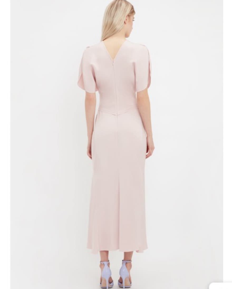Victoria Beckham gathered waist Dress - Image 3