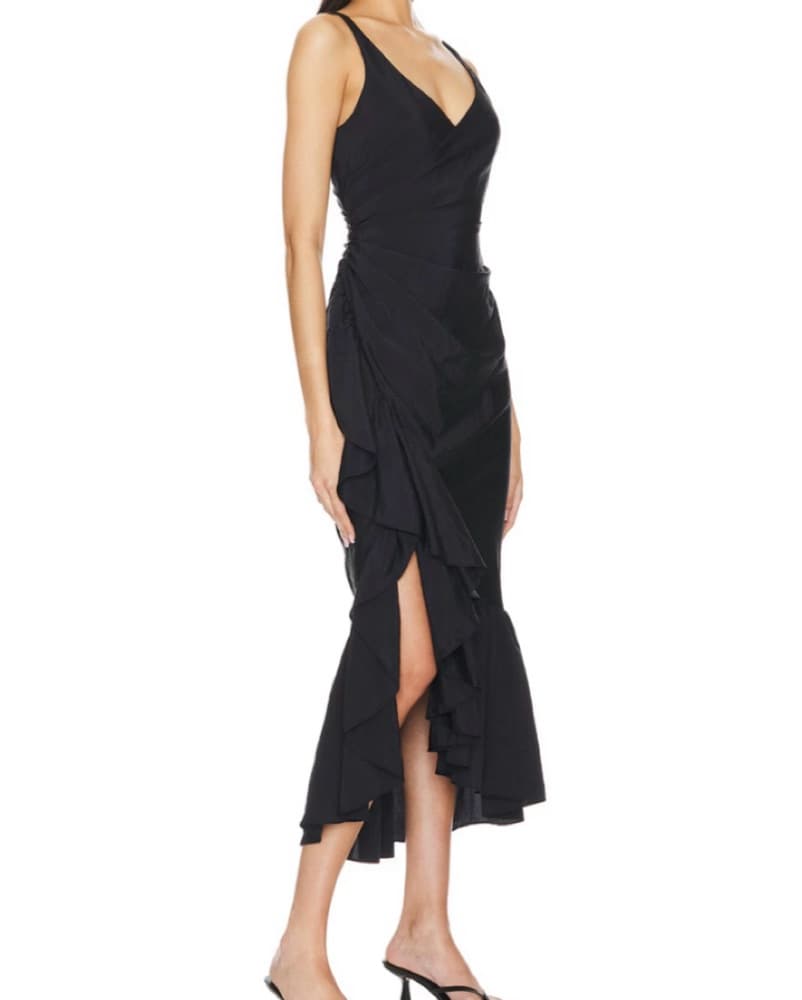 5à7 Mimi Dress in Black - Image 2