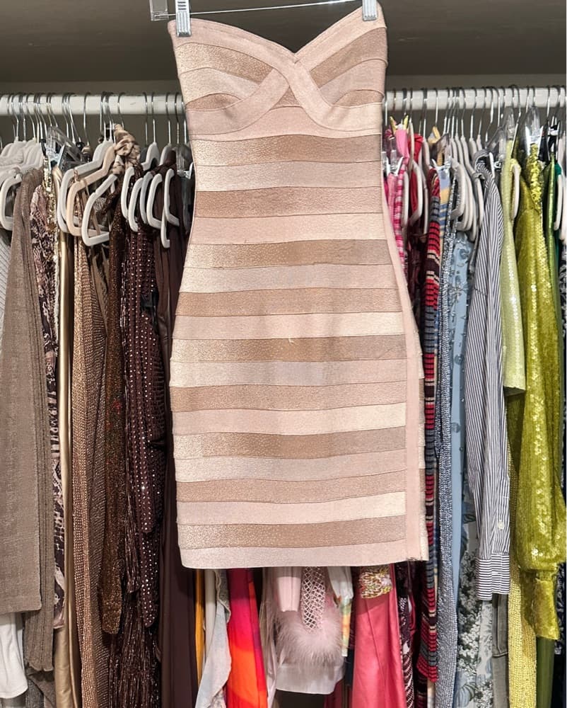 Strapless Bandage Dress  - Image 4