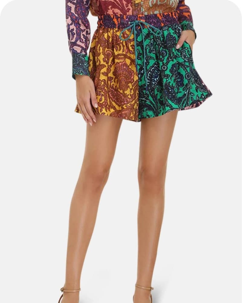 Zimmermann Tiggy Linen Short - Image 1