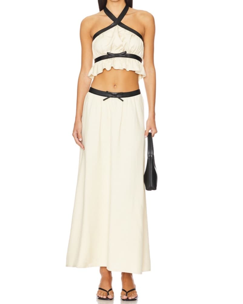 CRISS CROSS HALTER TOP - Image 3