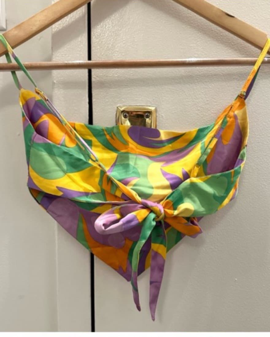 Danielle Bernstein Scarf Top  - Image 6