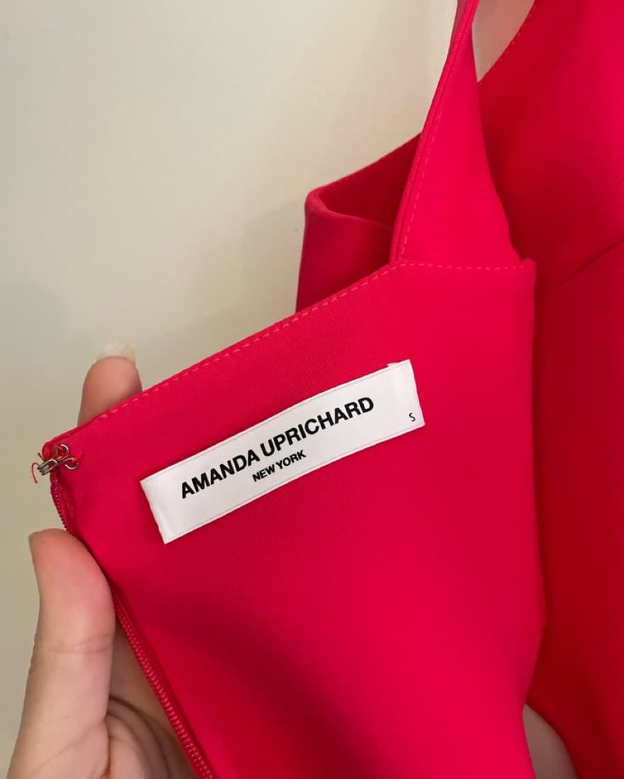 Amanda Uprichard Red Dress - Image 3