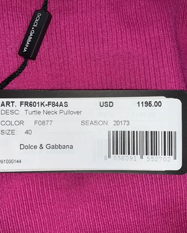 nwt DOLCE GABBANA size 40 cashmere - Image 4