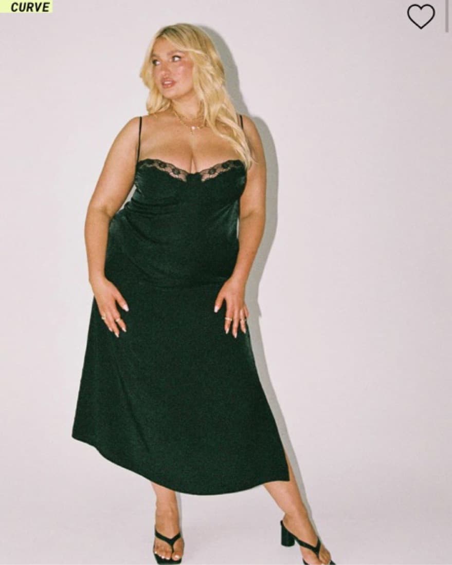Black Princess Polly Midi Dress - Image 2
