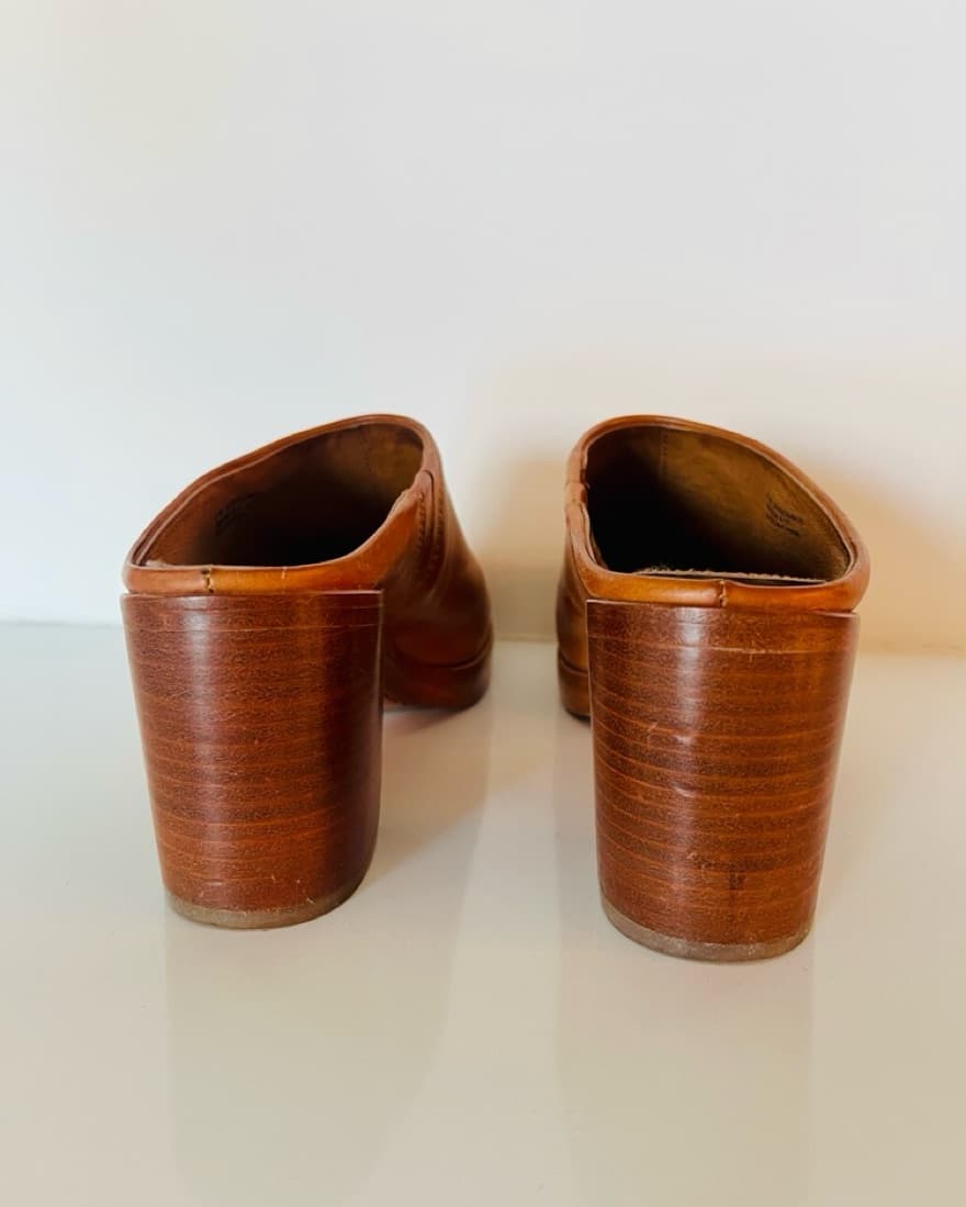 Frye Leather Clog / Mule - Image 4