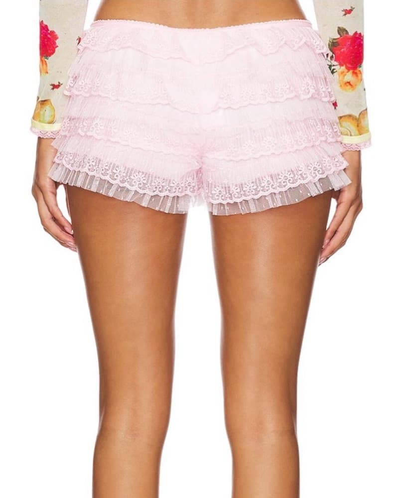 Romatic lace & ruffle set  - Image 6