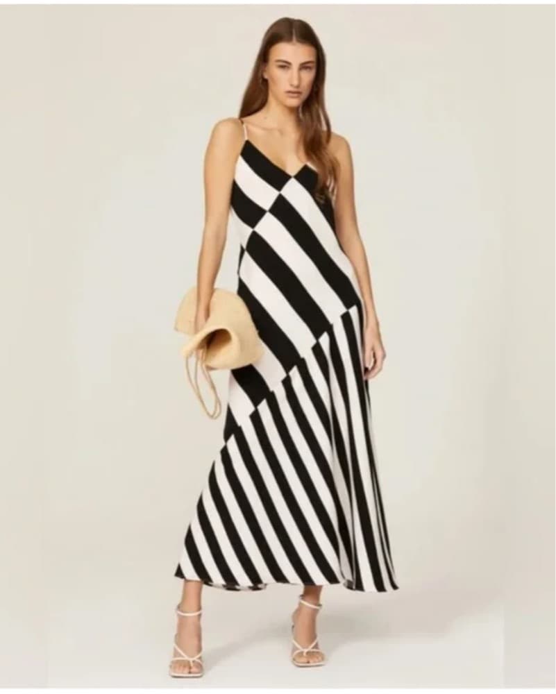 Striped Saunders Collective Maxi Dress - Image 1