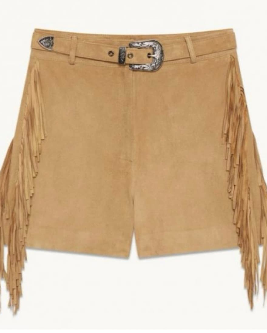 Maje izmir Fringe Shorts - Image 2