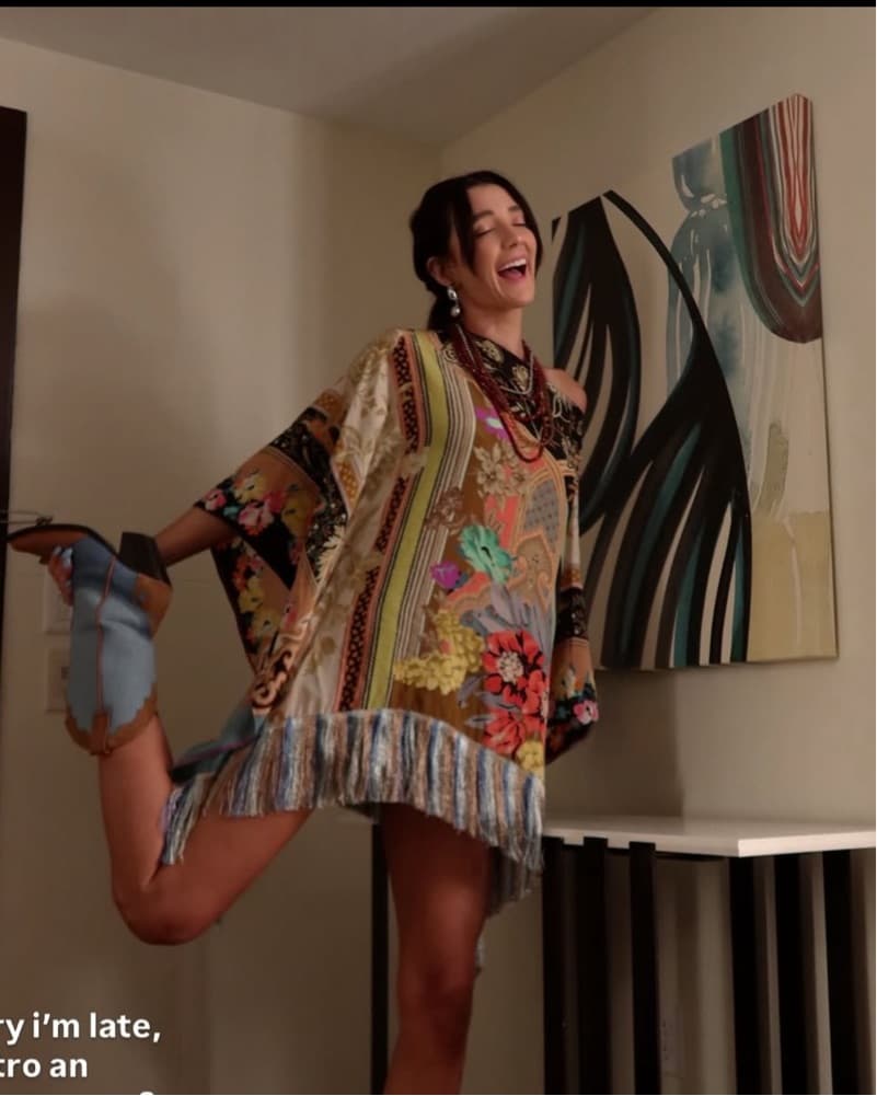 Etro Silk Printed Tunic ASO @andie.jay - Image 2