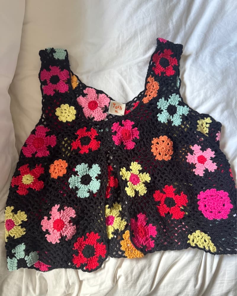 Tach Crochet Top - Image 2