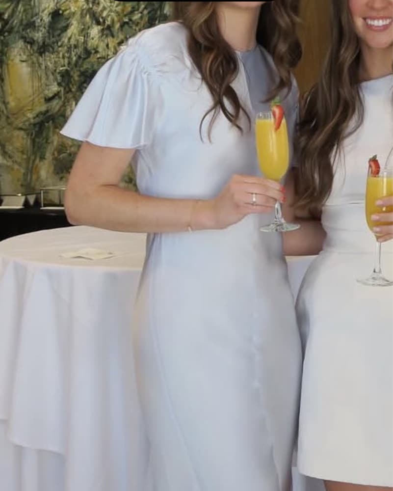 Victoria Beckham Gathered Sleeve Midi - Image 3