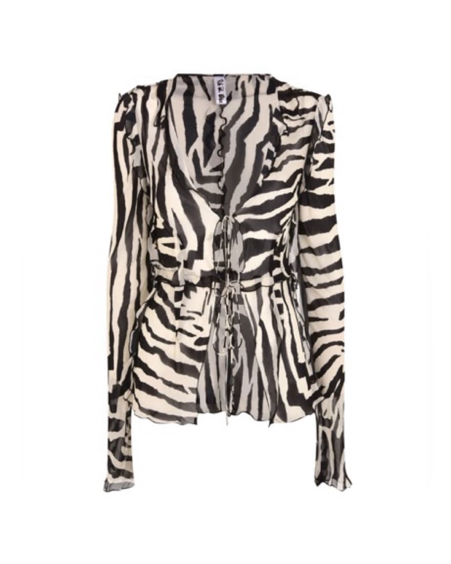 Rat & Boa Zebra Blouse  - Image 2