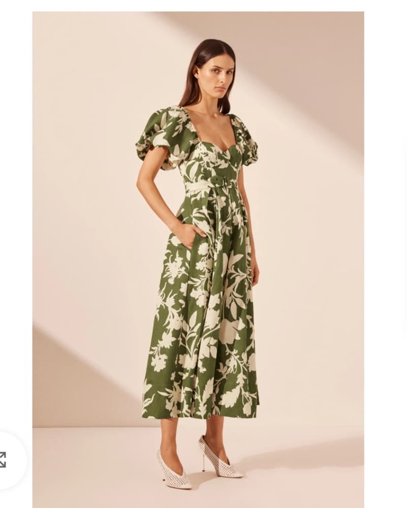Shona Joy Renee Bustier Midi Dress - Image 2