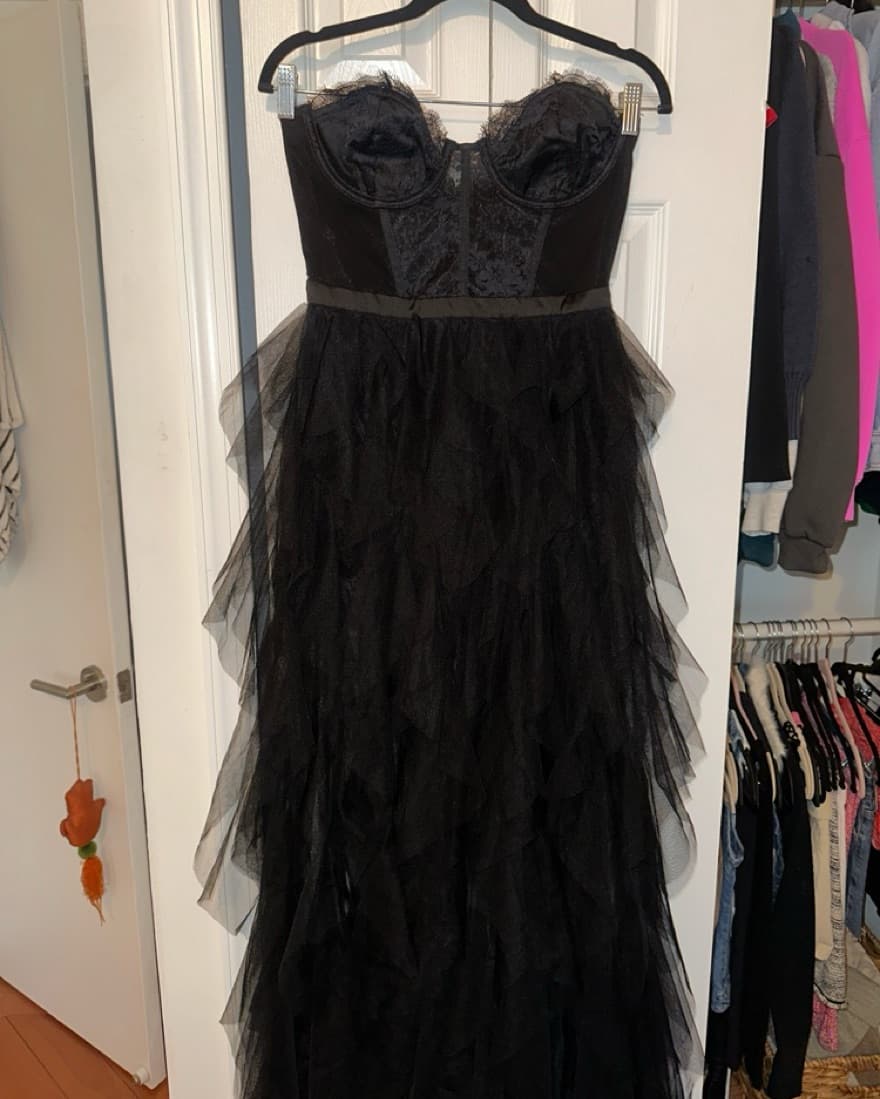 Bustier Gown in Black For Love & Lemons - Image 3