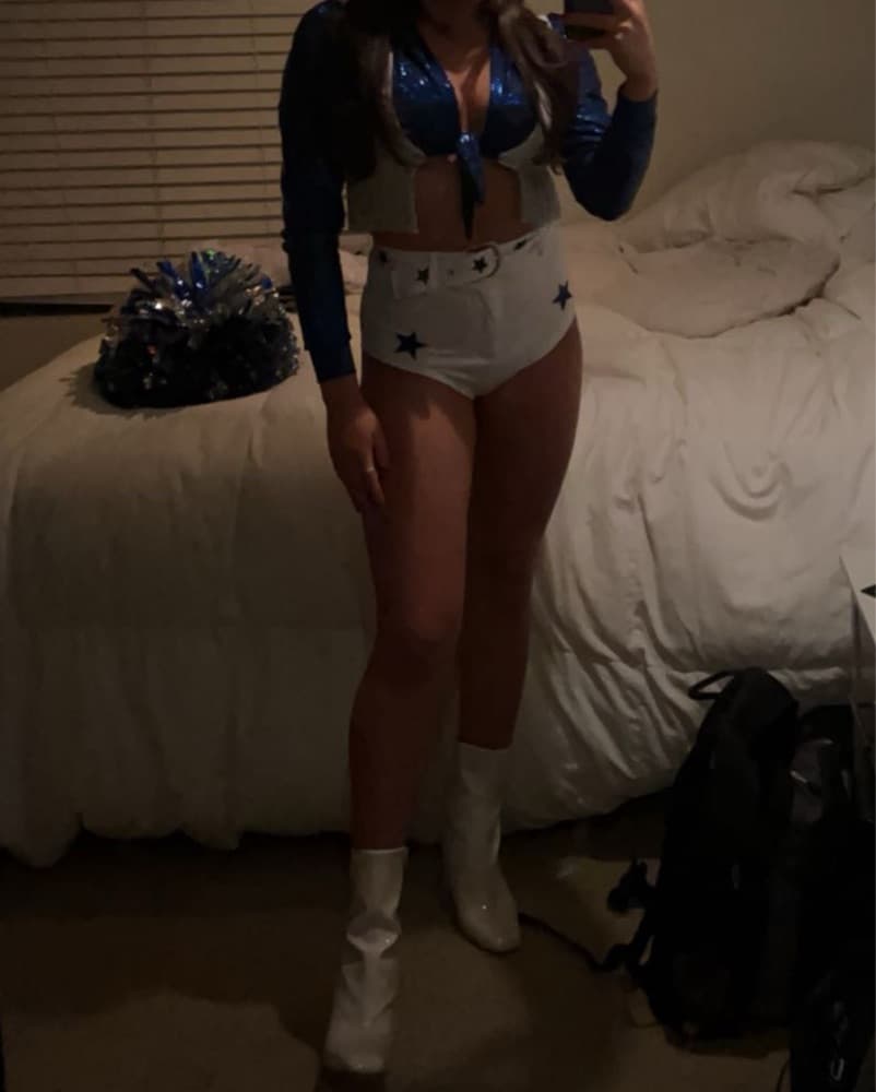 Dallas Cowboys Cheerleader Costume - Image 3