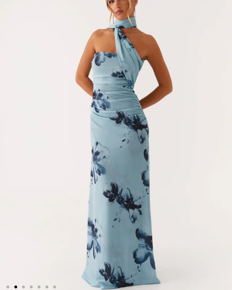 Peppermayo Songbird Maxi Dress - Blue - Image 1