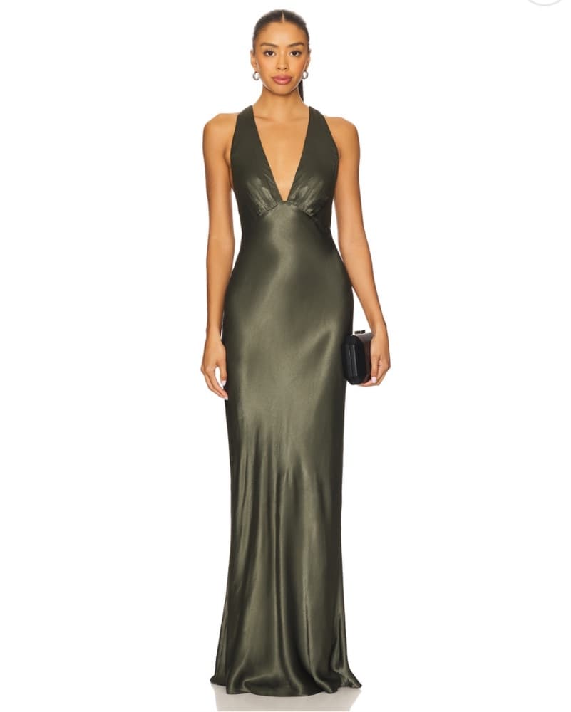 Shona Joy La Lune Plunged Gown - Image 2