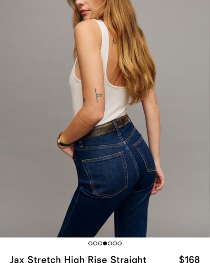 BRAND NEW W TAG Reformation Jax Jeans - Image 4