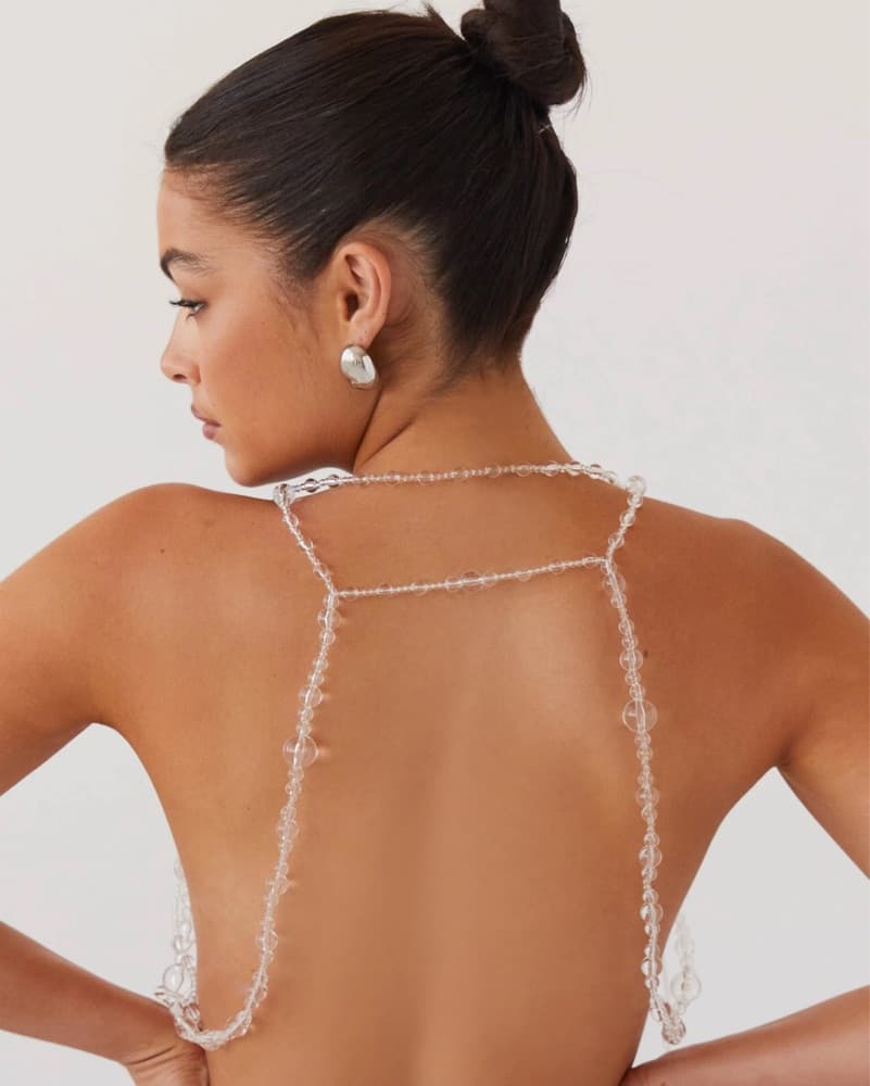 Peppermayp Zaria Beaded Vest Top - Image 4